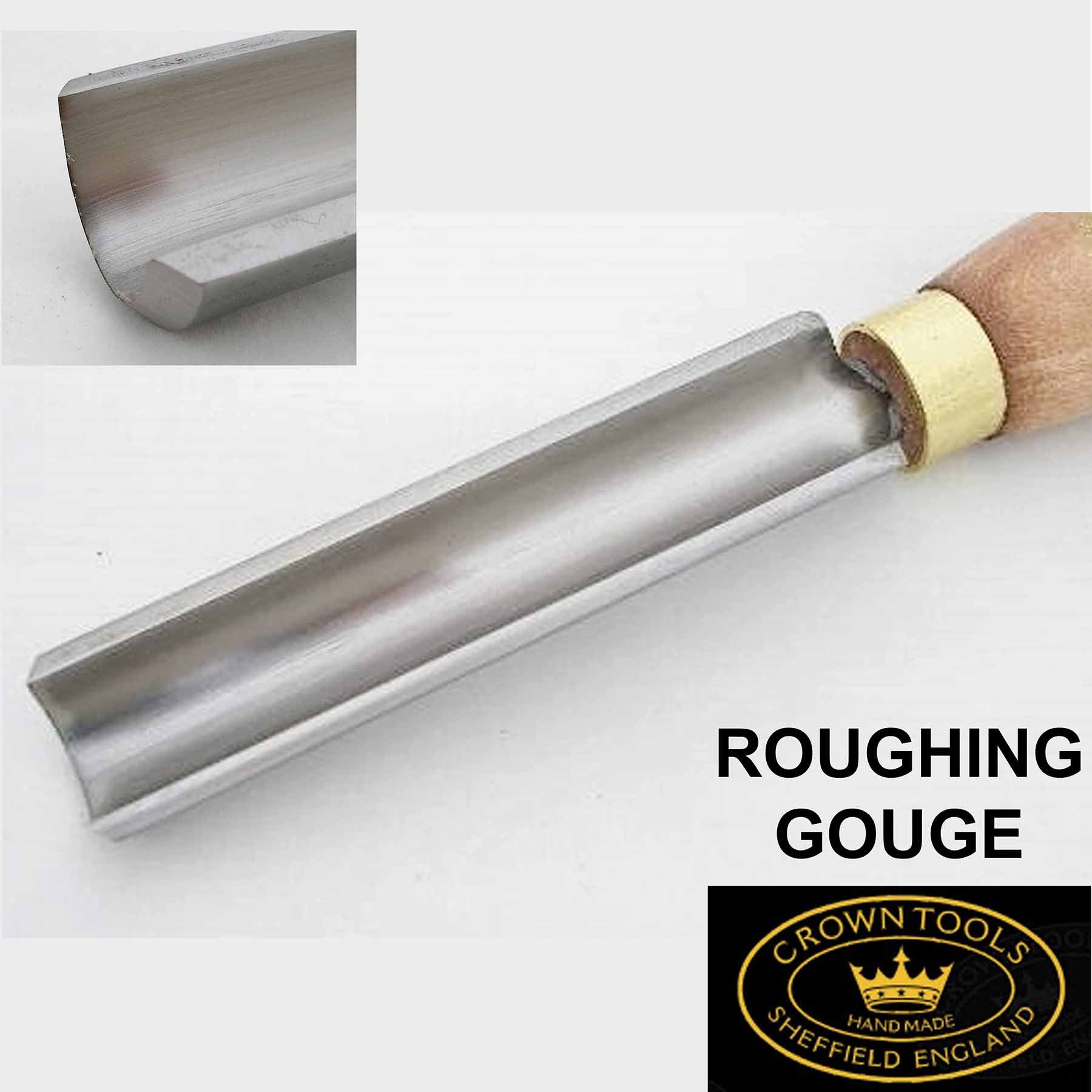Crown Roughing Gouge High Speed Steel – Tulip Woodcrafts Supplies