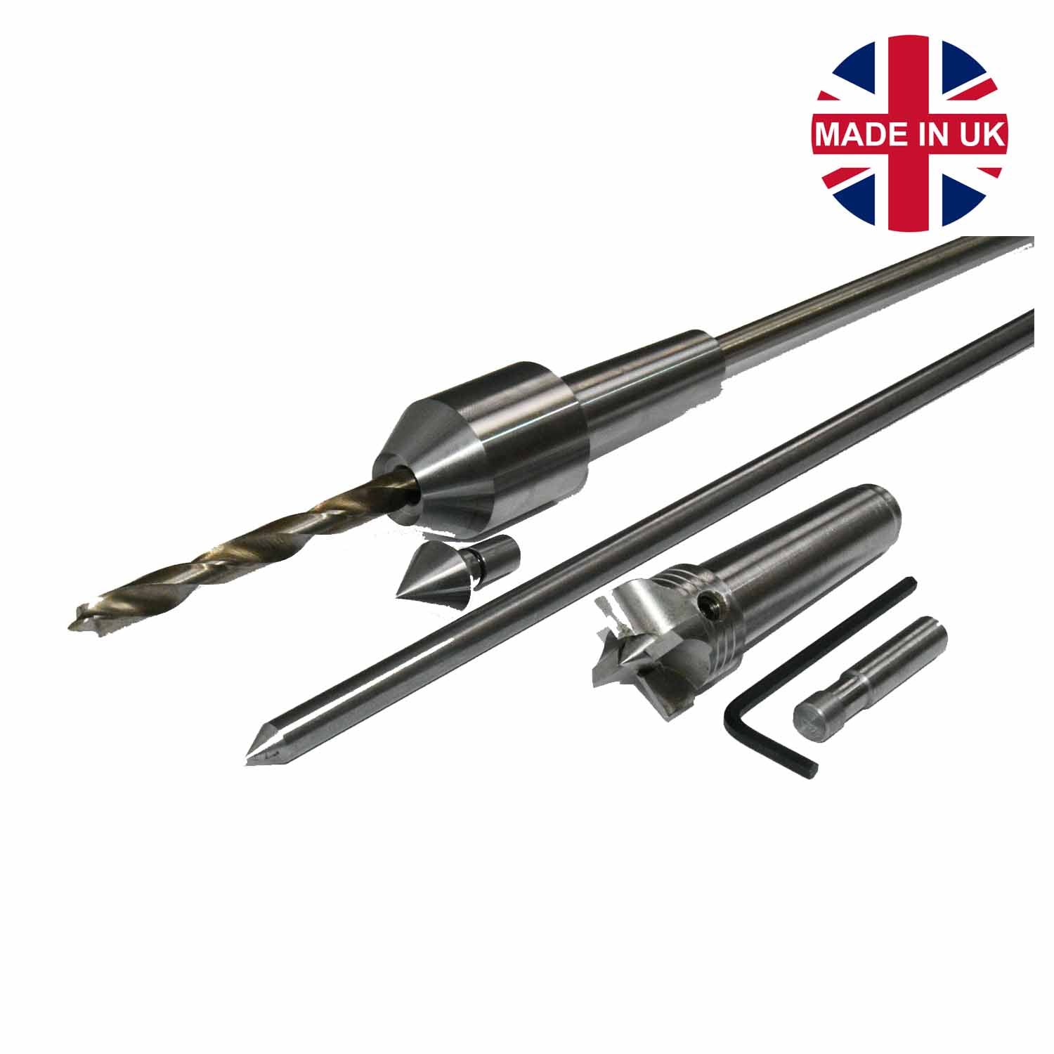 Locklear Boring Long Hole Boring Kit Deluxe – Tulip Woodcrafts Supplies